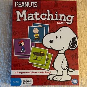 Peanuts Matching Game by - Red